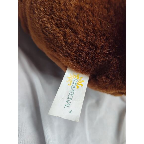 Rudolph Red Nose Reindeer With Baby Bear Christmas 18” Holiday Plush Sunsational - Picture 6 of 6